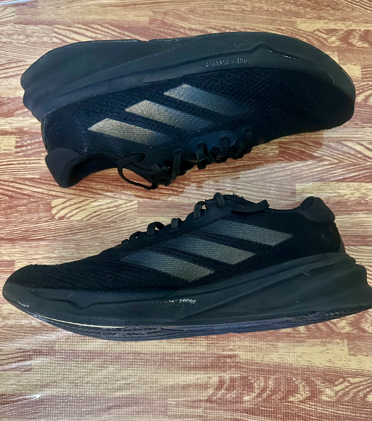 Adidas Adizero RC5 Black Running Shoes - Size 9 US