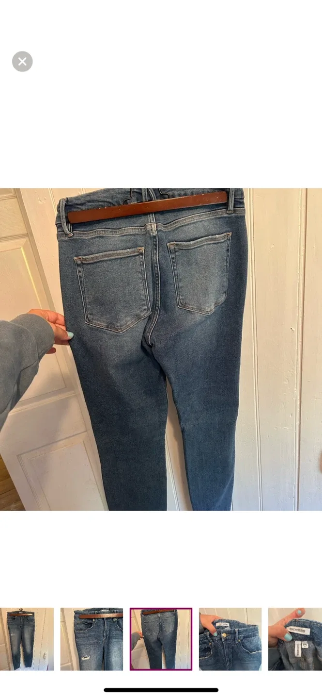 Good American Good Legs Jeans Size 10/30 image indicator(3)