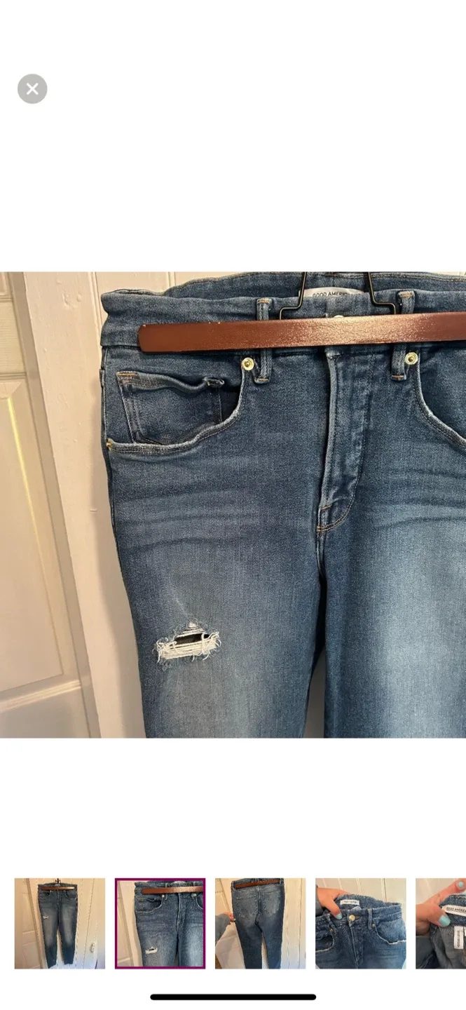 Good American Good Legs Jeans Size 10/30 image indicator(2)