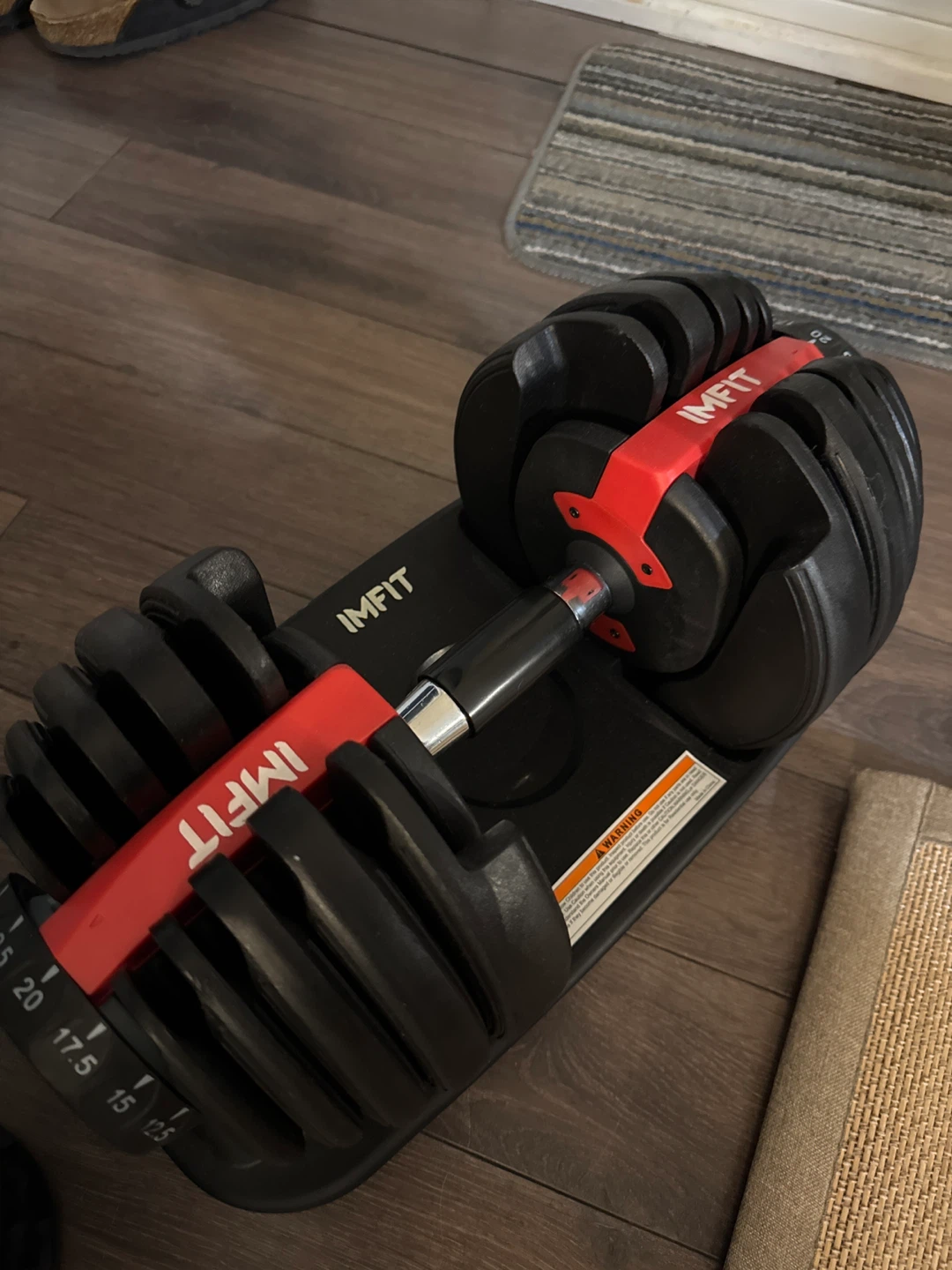 Adjustable Dumbbell 50lbs