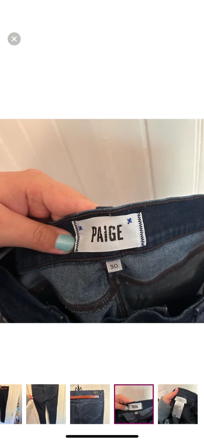 Paige Verdugo Ultra Skinny Jeans, Size 30 image indicator(4)