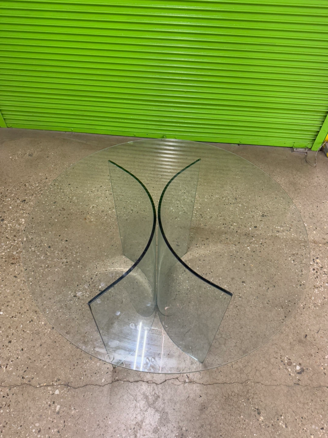 Glass Round Dining Table - photo 2