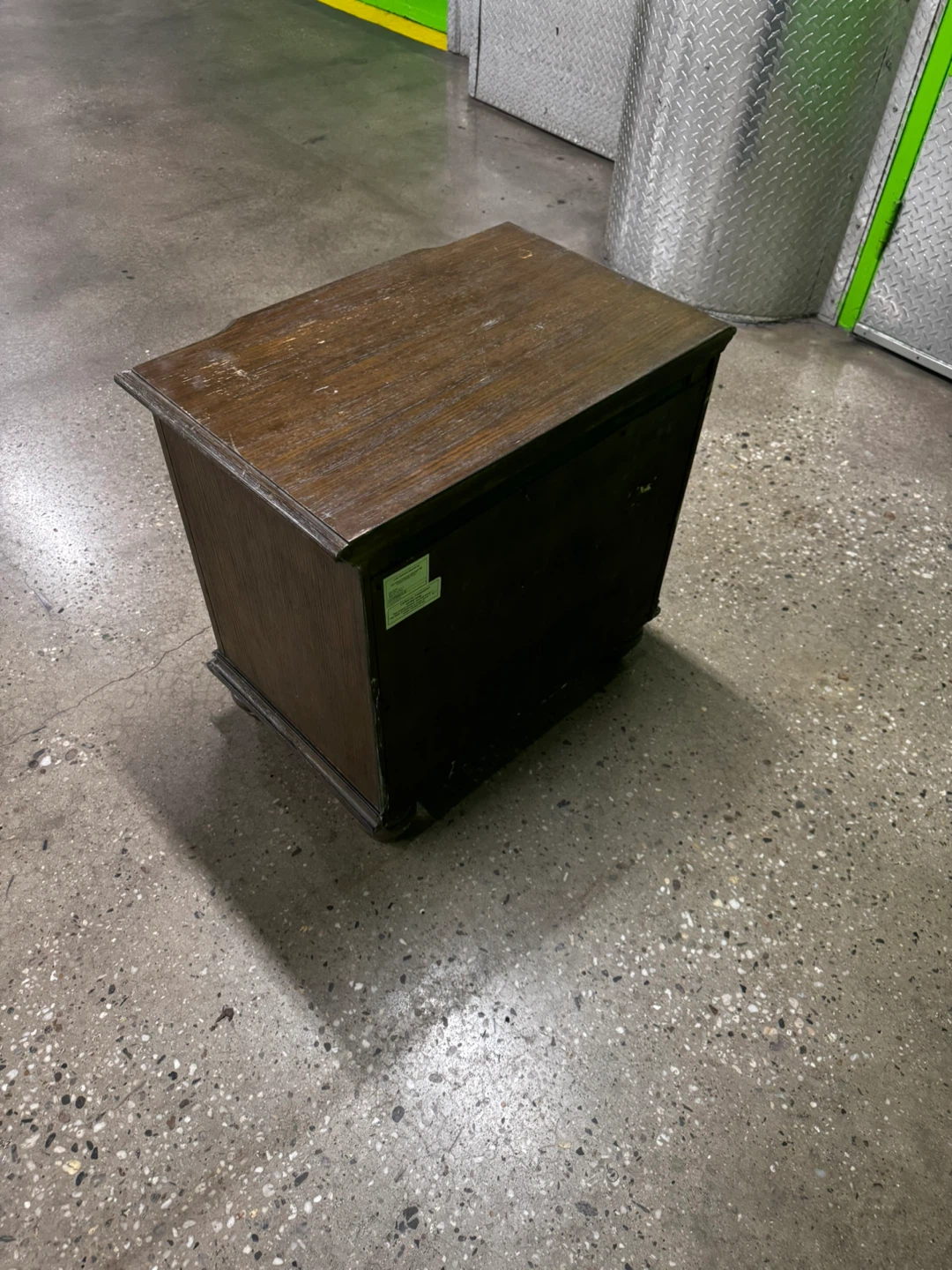 Wooden Nightstand with 3 Drawers - photo 2