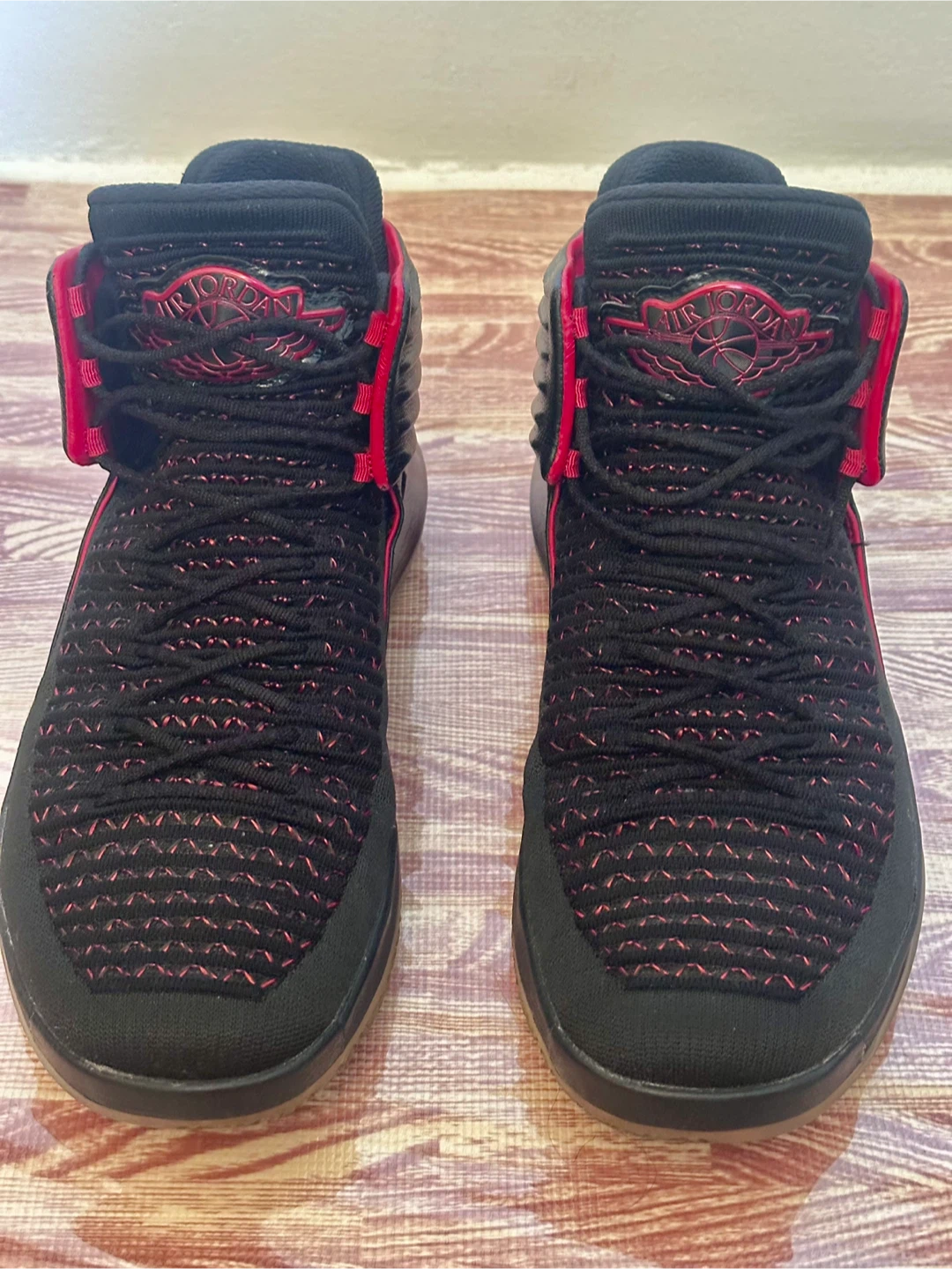 Air Jordan XXXII (32) Black/Red Shoes - photo 5