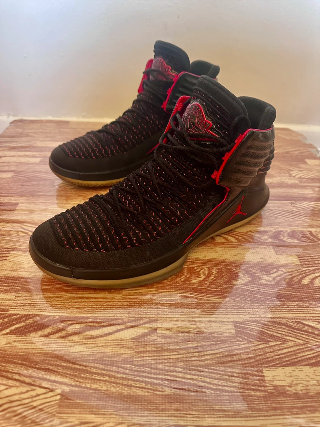 Air Jordan XXXII (32) Black/Red Shoes