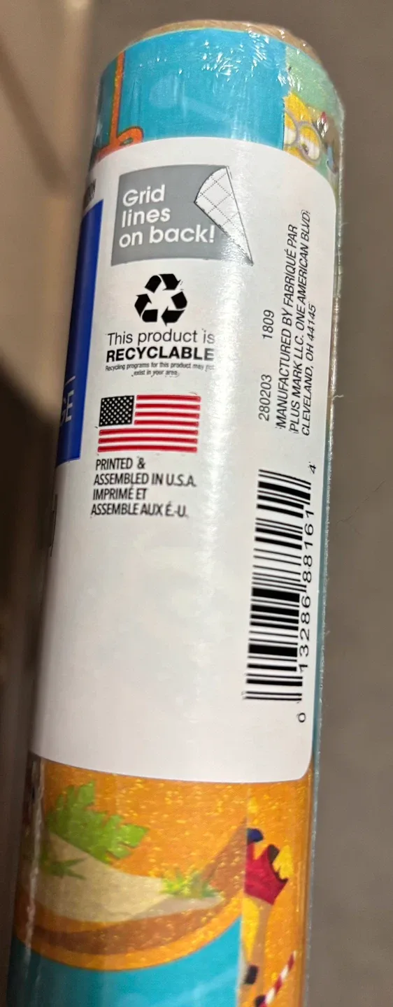 Despicable Me Minion Gift Wrap - 20 sq ft image indicator(2)