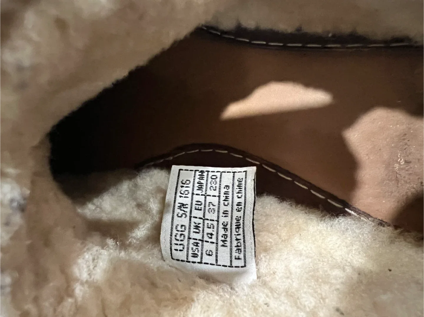 UGG Australia Brown Suede Leather Boots Size 6 image indicator(5)