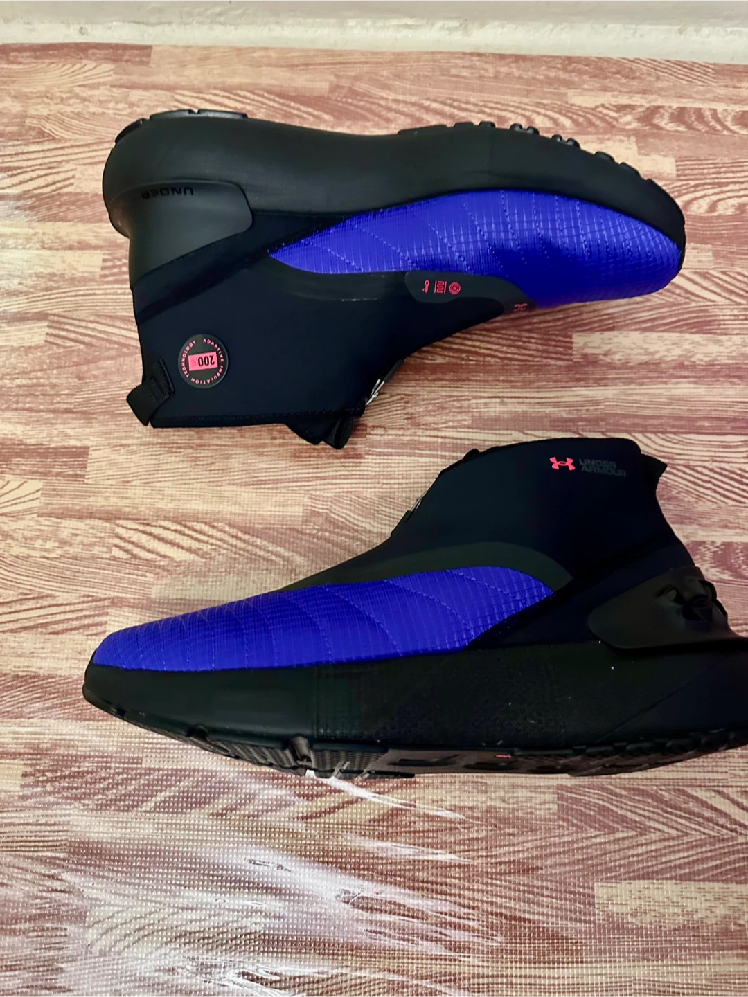 Under Armour 308475 Blue & Black Shoes - Size 10.5 - photo 5
