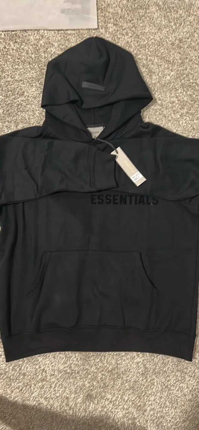 Essentials Fear of God Black Hoodie - Size S image indicator(2)