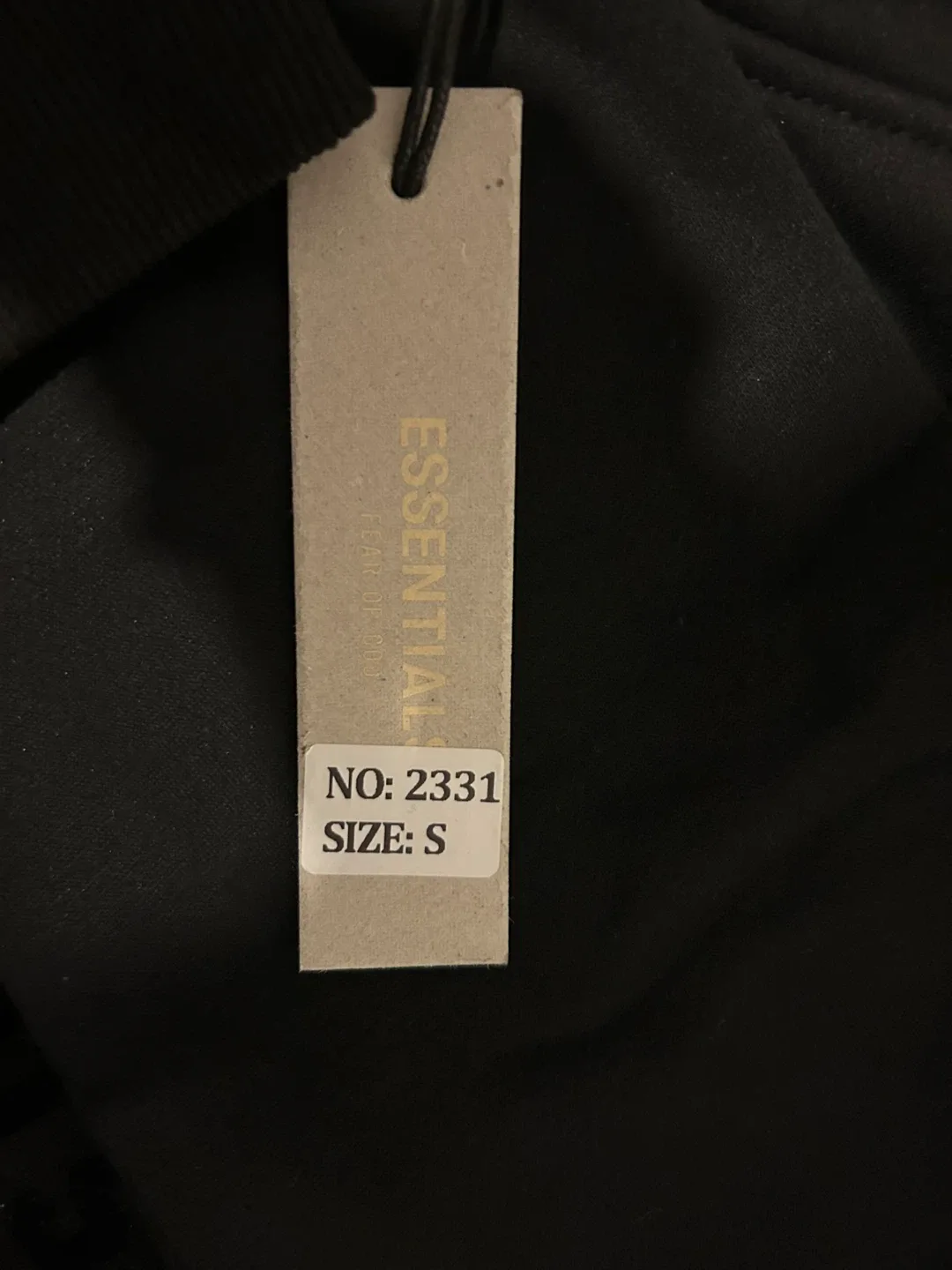 Essentials Fear of God Black Hoodie - Size S image indicator(4)