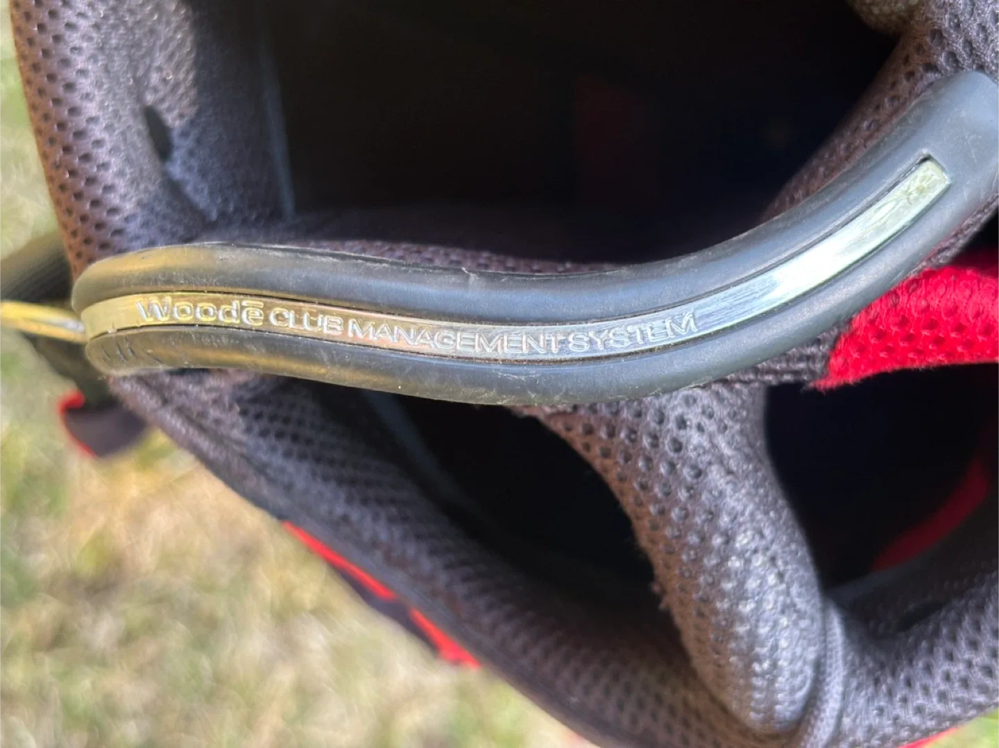 OGIO Black/Red Golf Stand Bag image indicator(9)