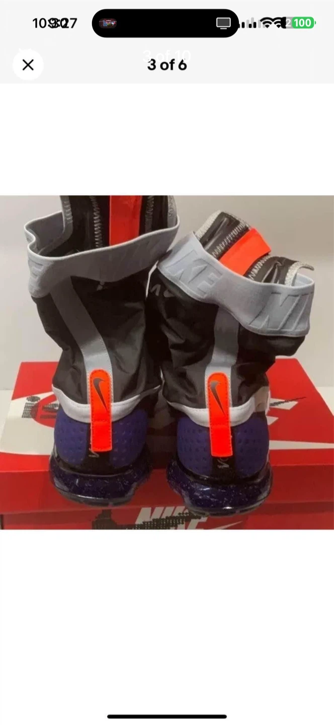Nike Air Vapormax Flyknit Boot size 10.5 - photo 3