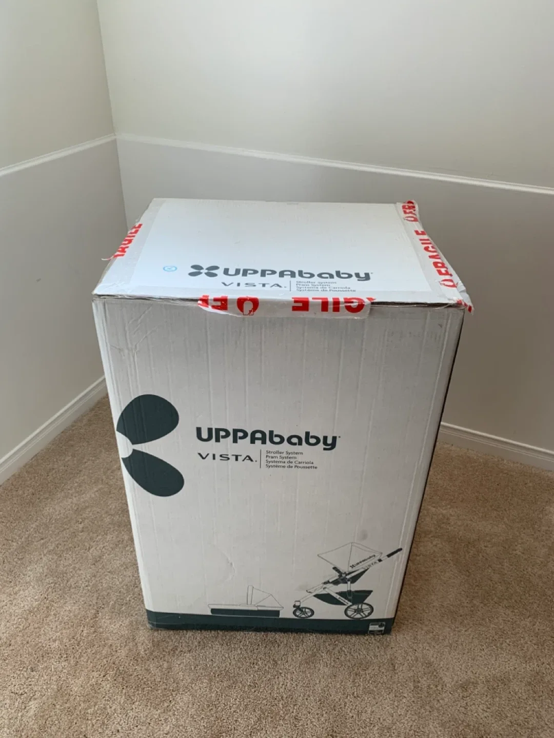 Uppababy VISTA Stroller with Bassinet - Great Condition image indicator(10)