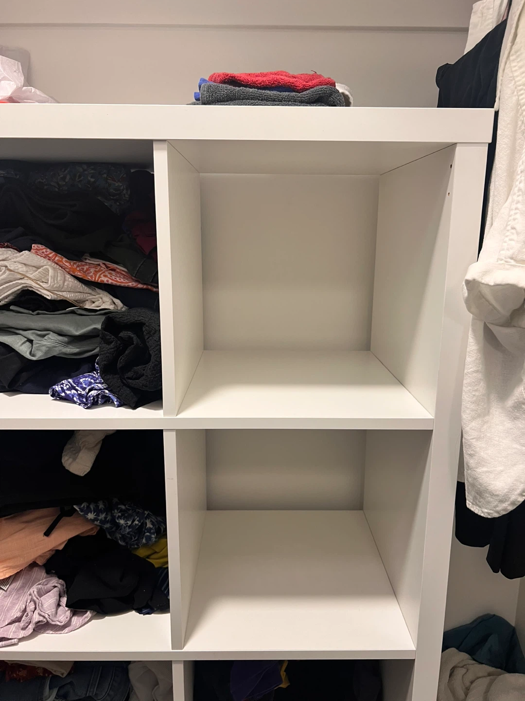 White KALLAX Shelf Unit 4x4