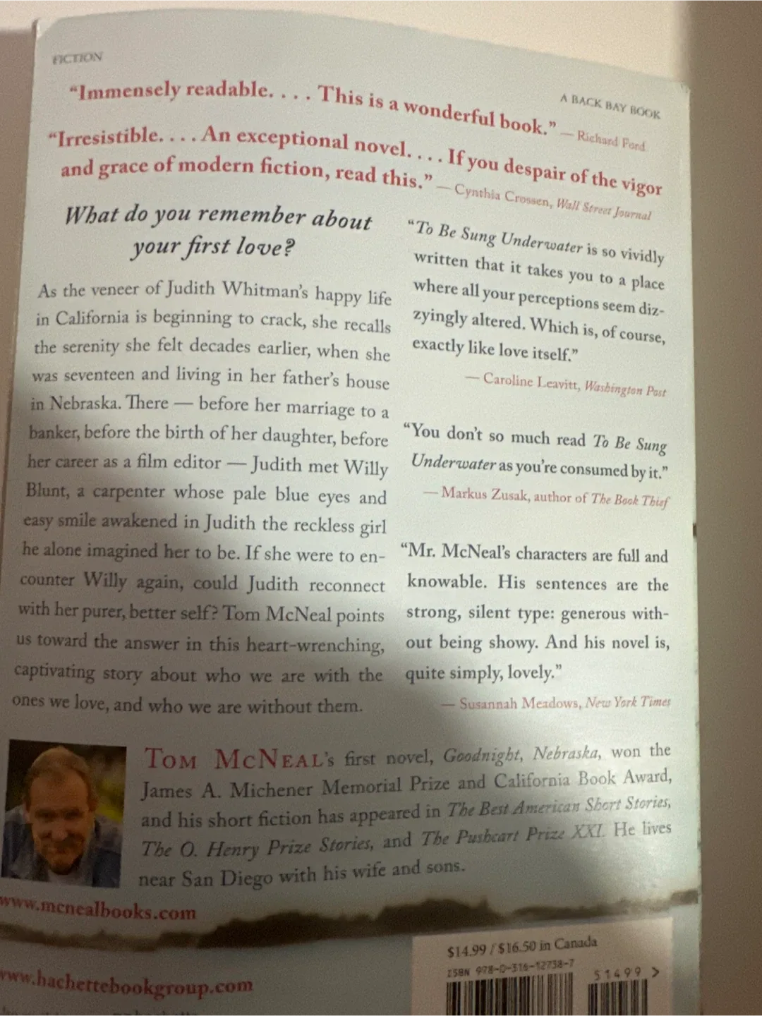 To Be Sung Underwater by Tom McNeal image indicator(2)