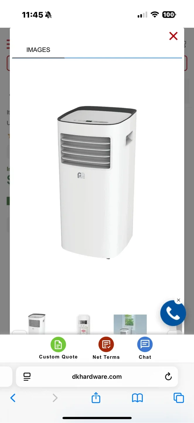 Perfect Aire Portable Air Conditioner image indicator(2)