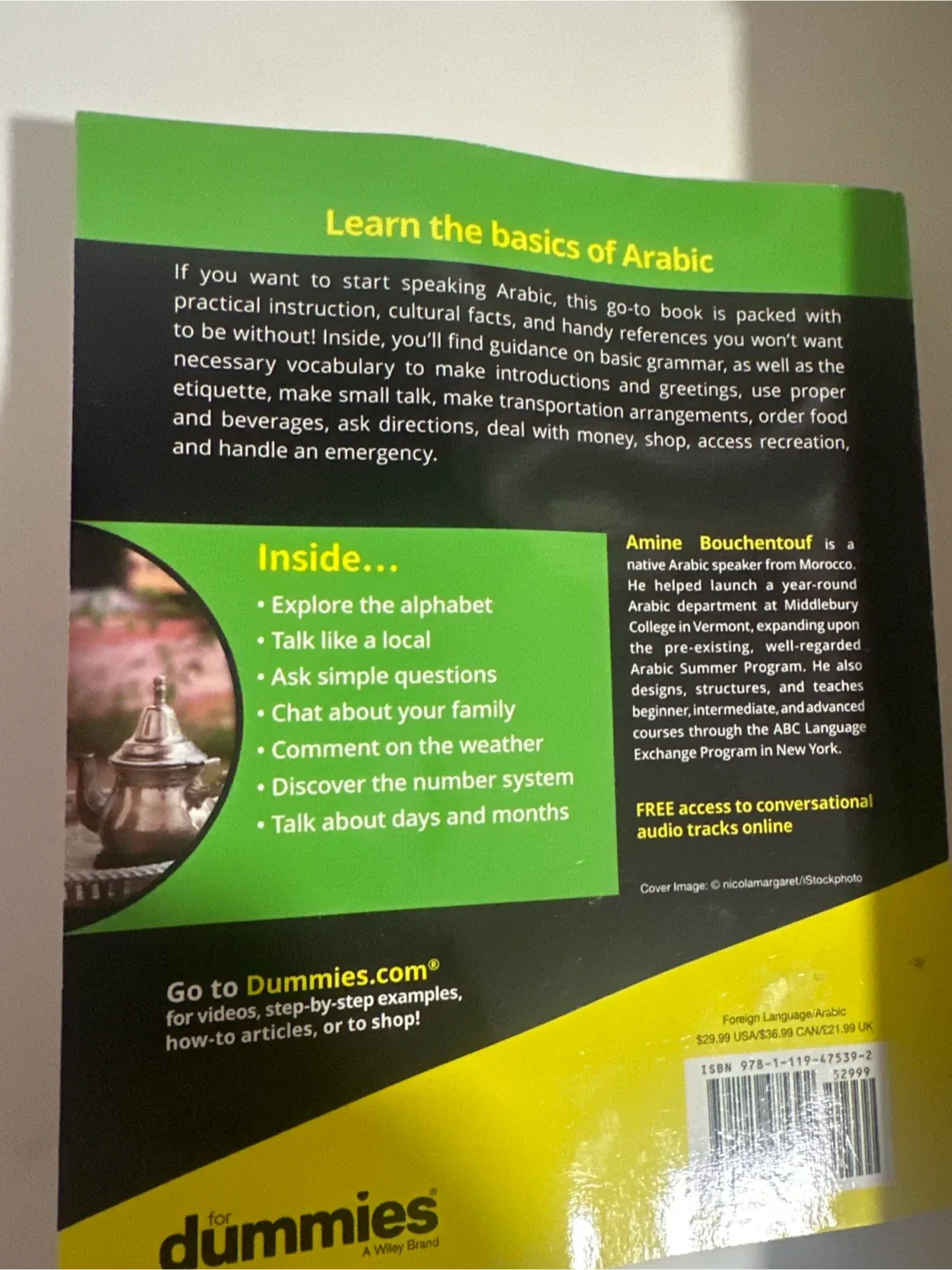 Arabic for Dummies - 3rd Edition image indicator(2)