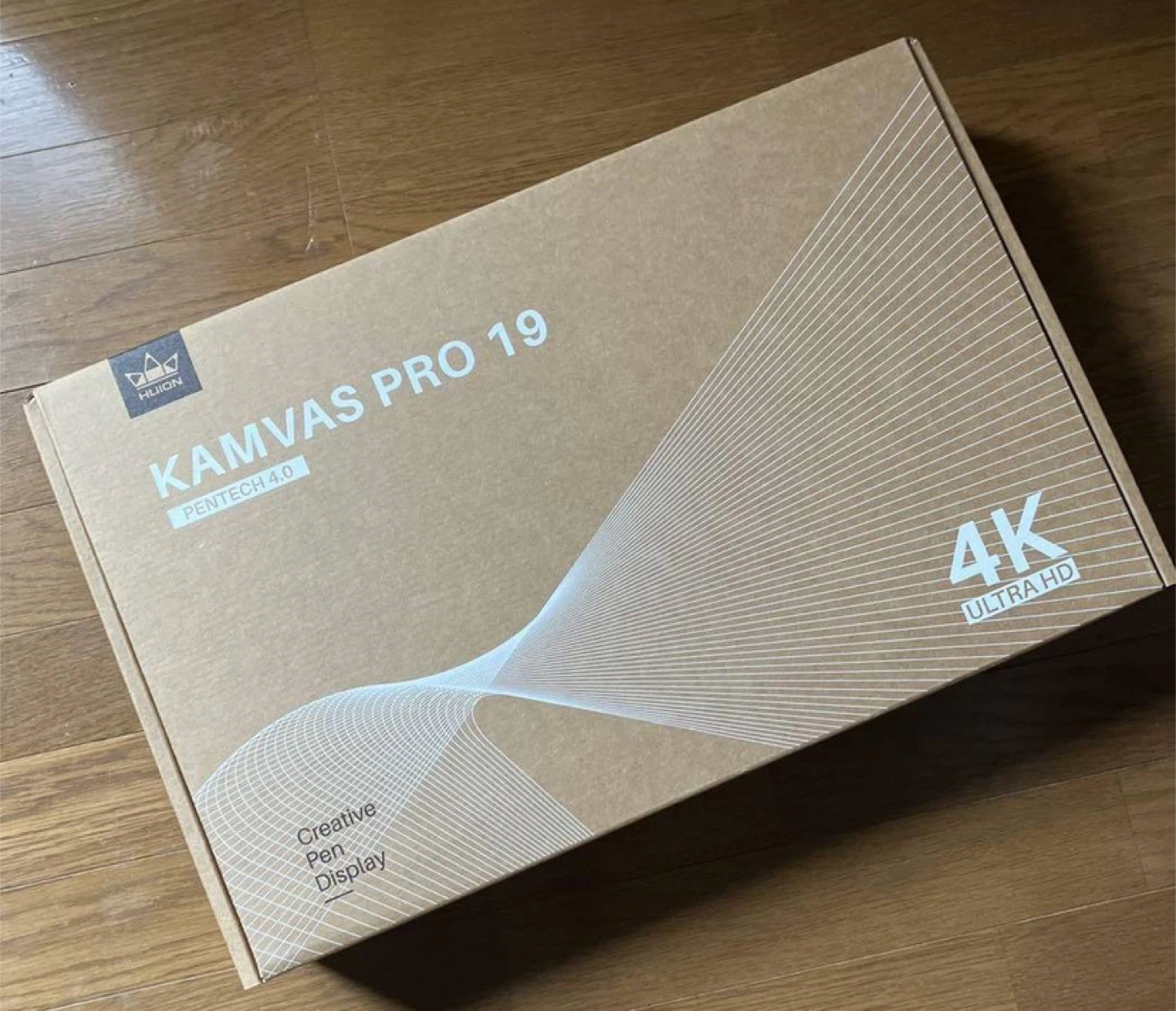 Huion Kamvas Pro 19 4k drawing tablet + desktop arm