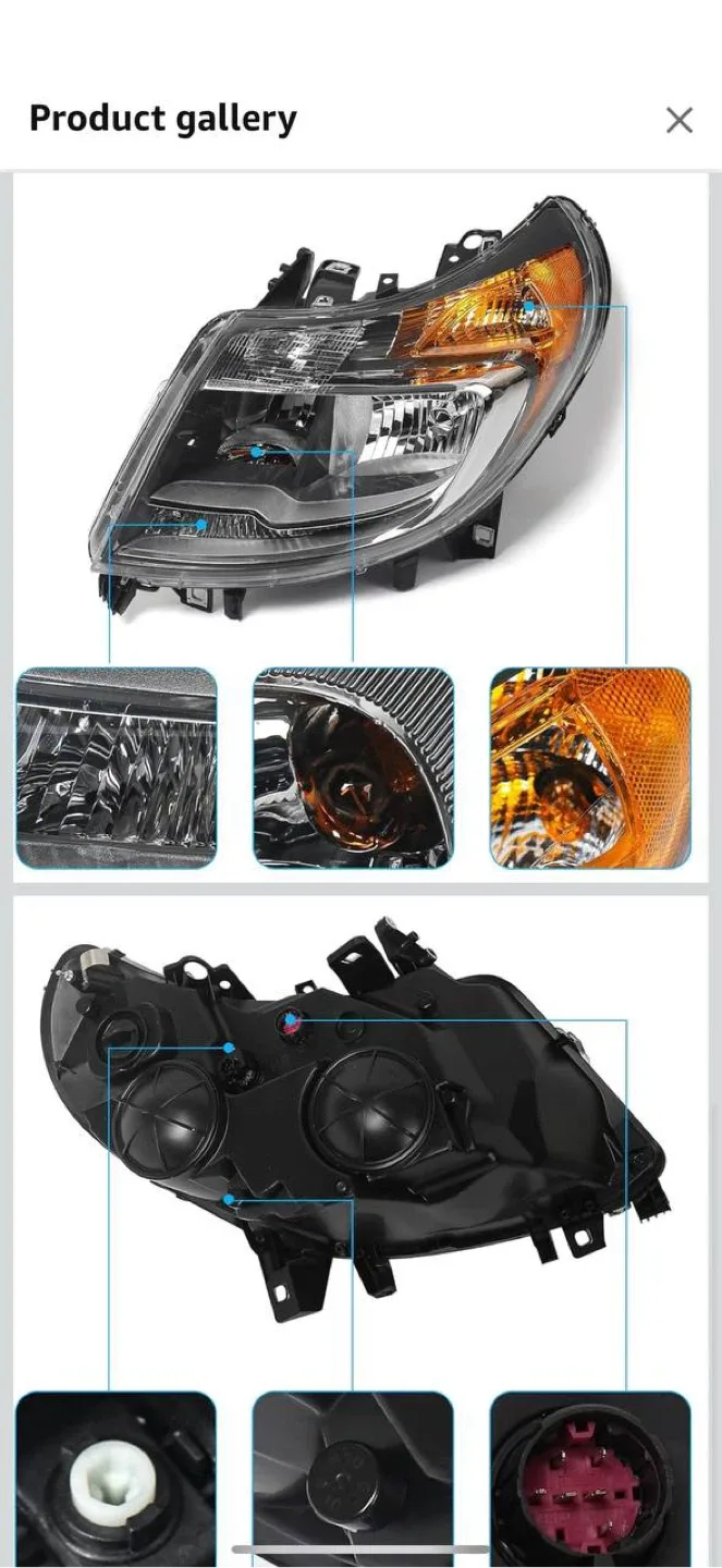 KACHIR Headlight Assembly for Ram 2014–2022 image indicator(8)