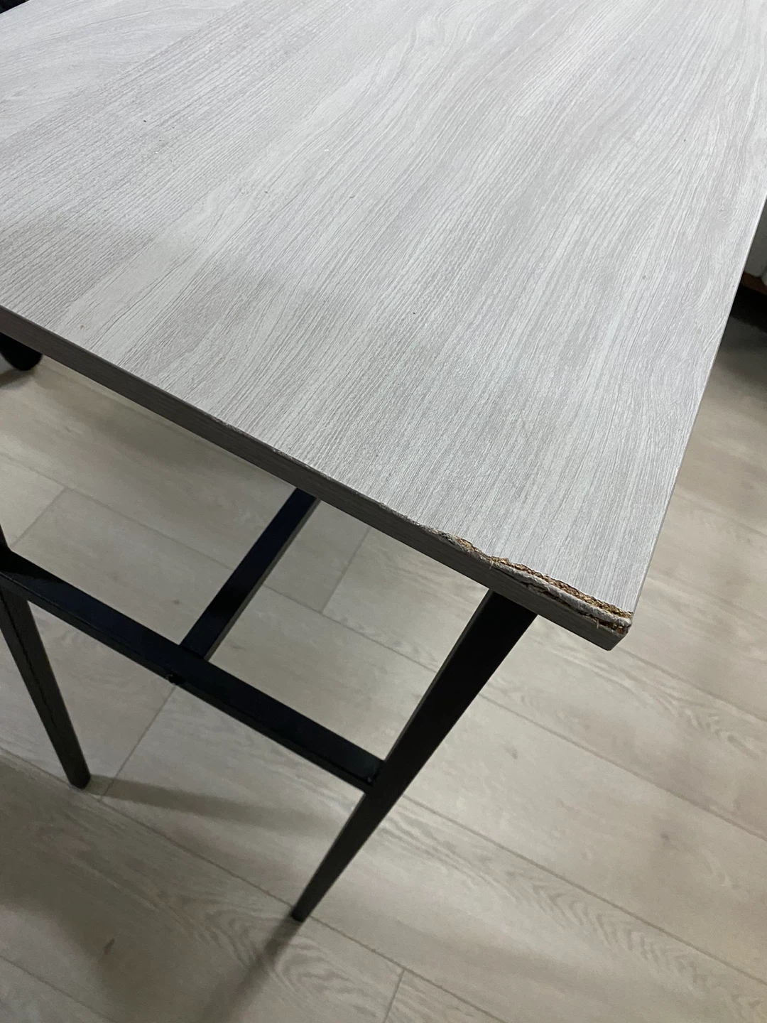 Bar Table Set of 6, 2 Breakfast Tables and 4 Stools - photo 5