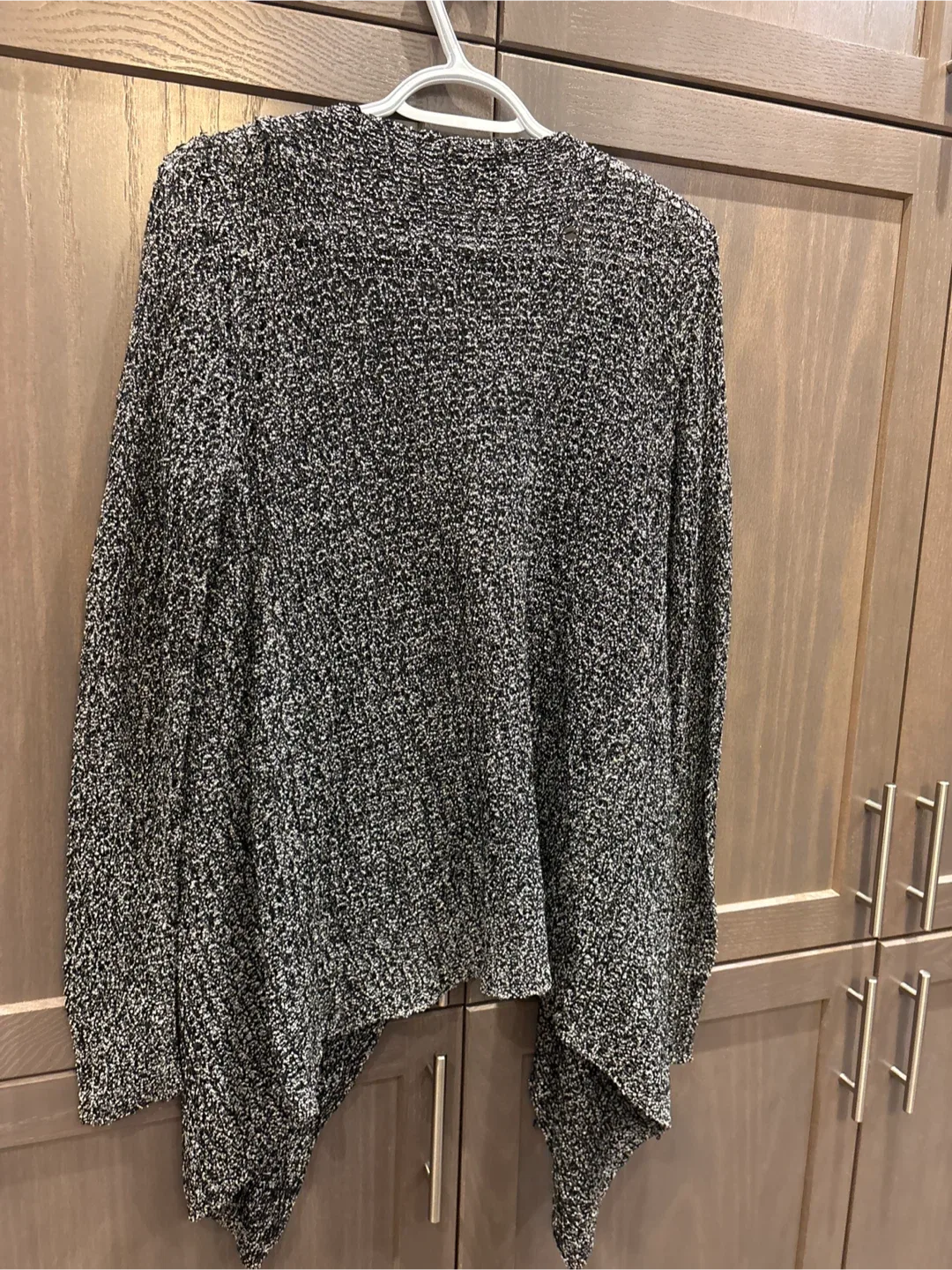 Open Knit Cardigan - Black & White image indicator(4)