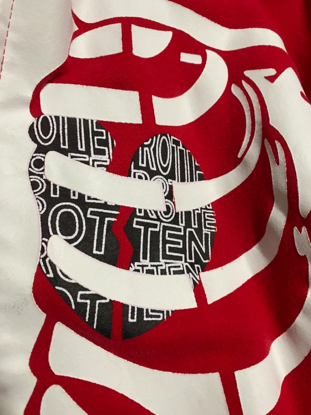 LRG Dead Serious Red Skeleton Full Zip-Up Hoodie *** image indicator(3)