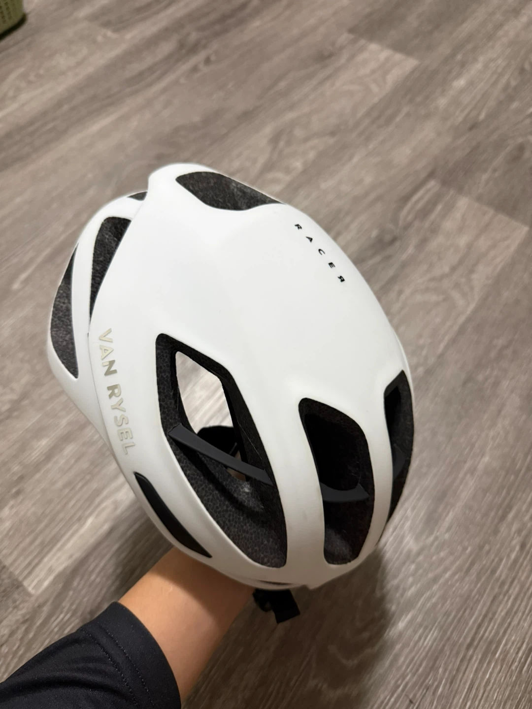 Van Rysel Road Cycling Helmet - White, Size M - photo 4