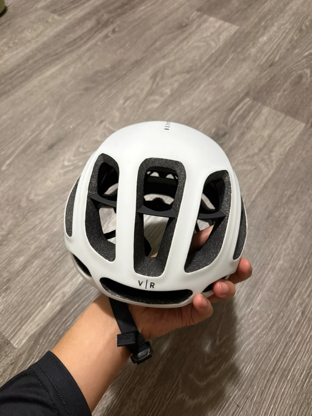 Van Rysel Road Cycling Helmet - White, Size M - photo 3