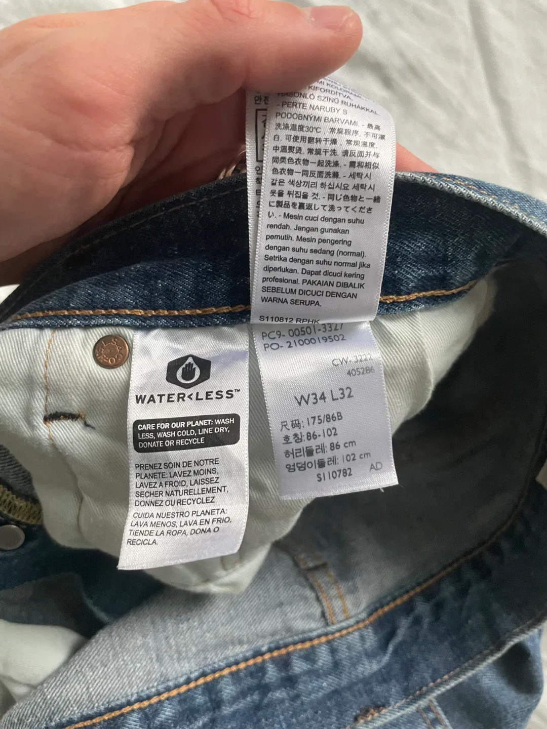 Levi's selvedge 501 Jeans W34 L32 image indicator(4)