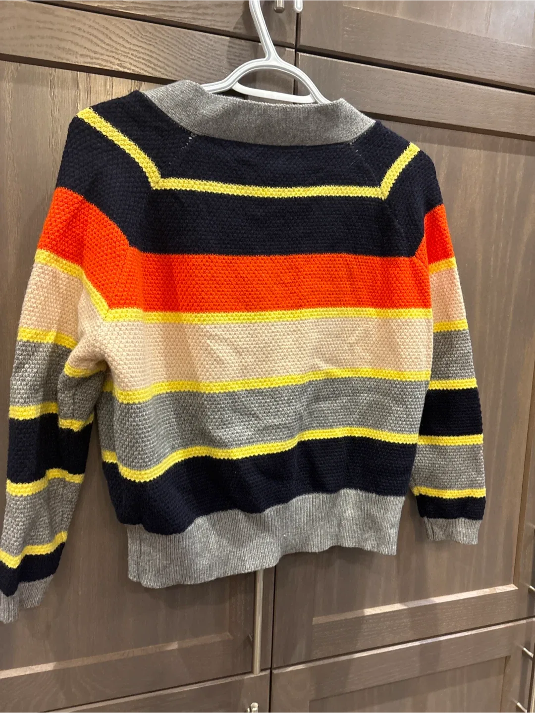 Striped Button-Down Cardigan image indicator(4)