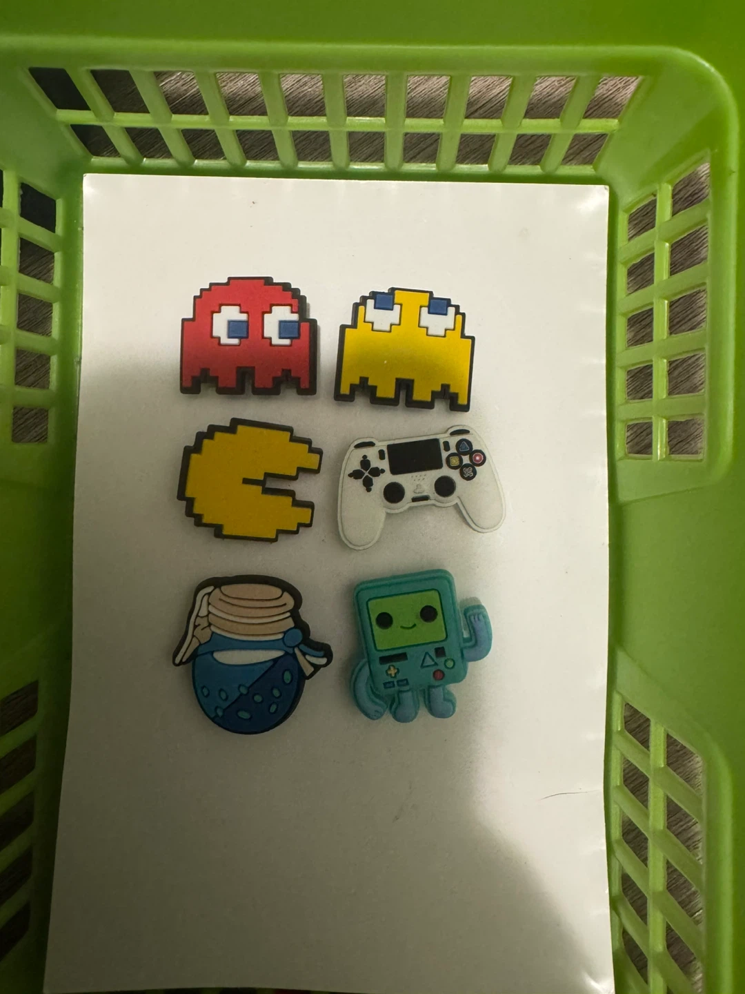 Gamer croc charms