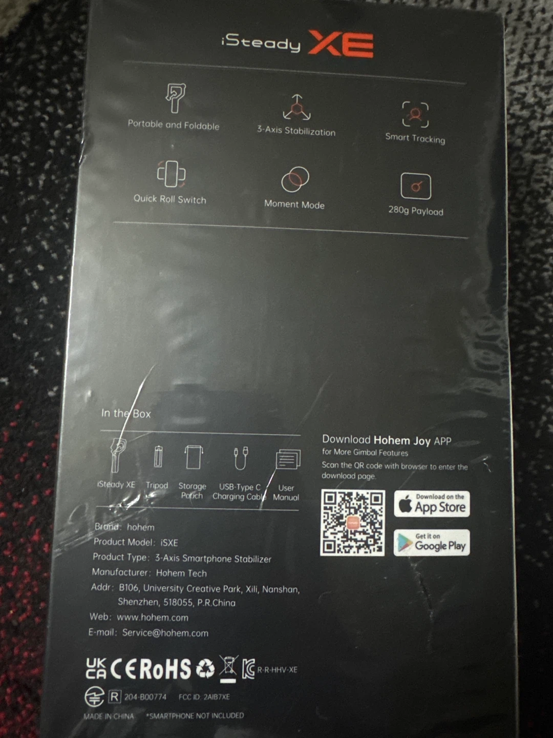 Hohem iSteady XE 3-Axis Smartphone Stabilizer - NEW - photo 2