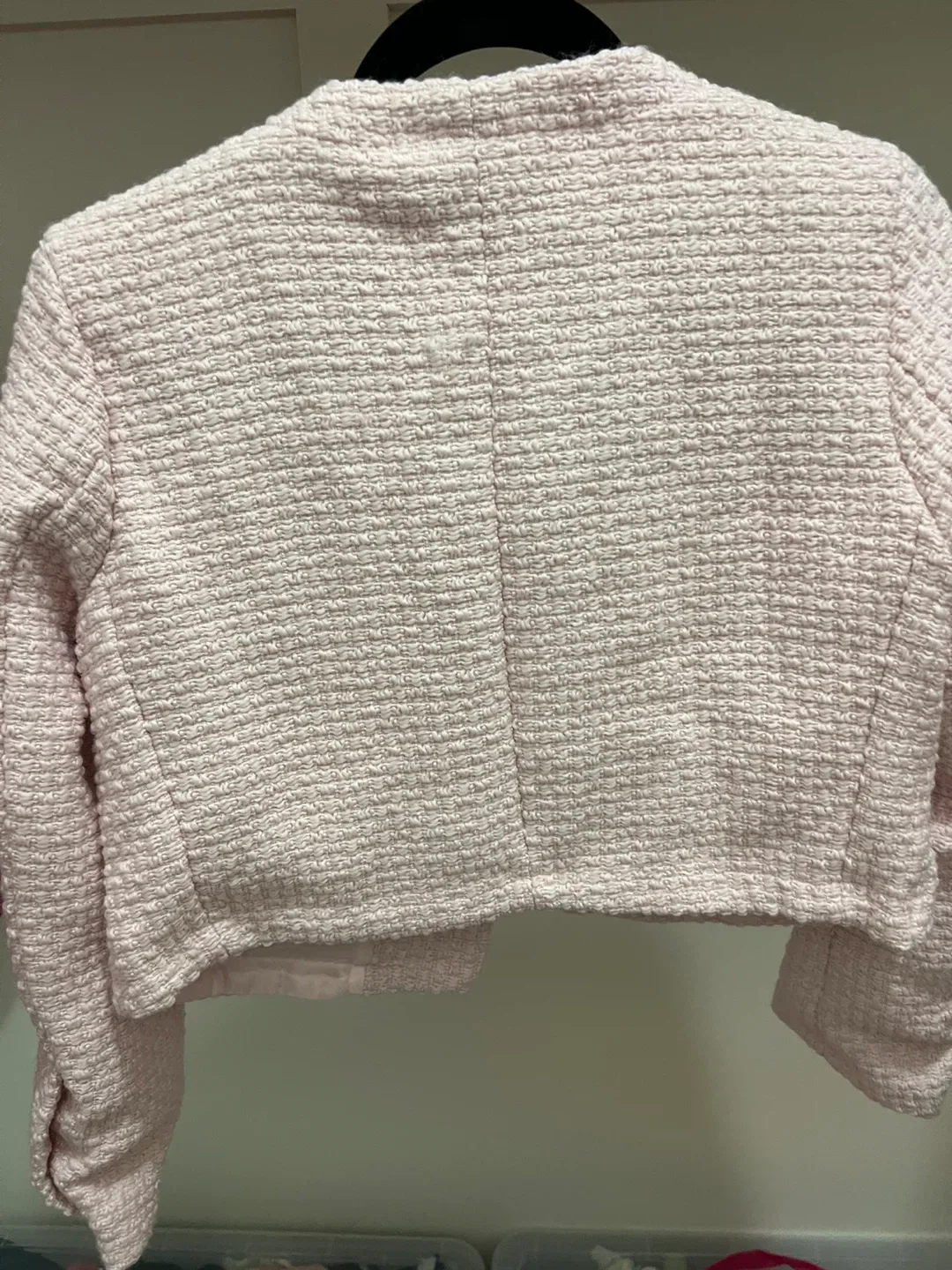 Chanel Pink Tweed Jacket image indicator(4)