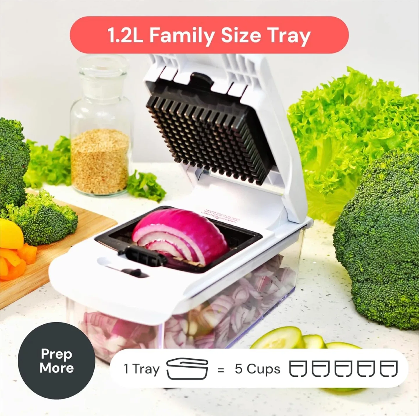 Fullstar Vegetable Chopper image indicator(6)