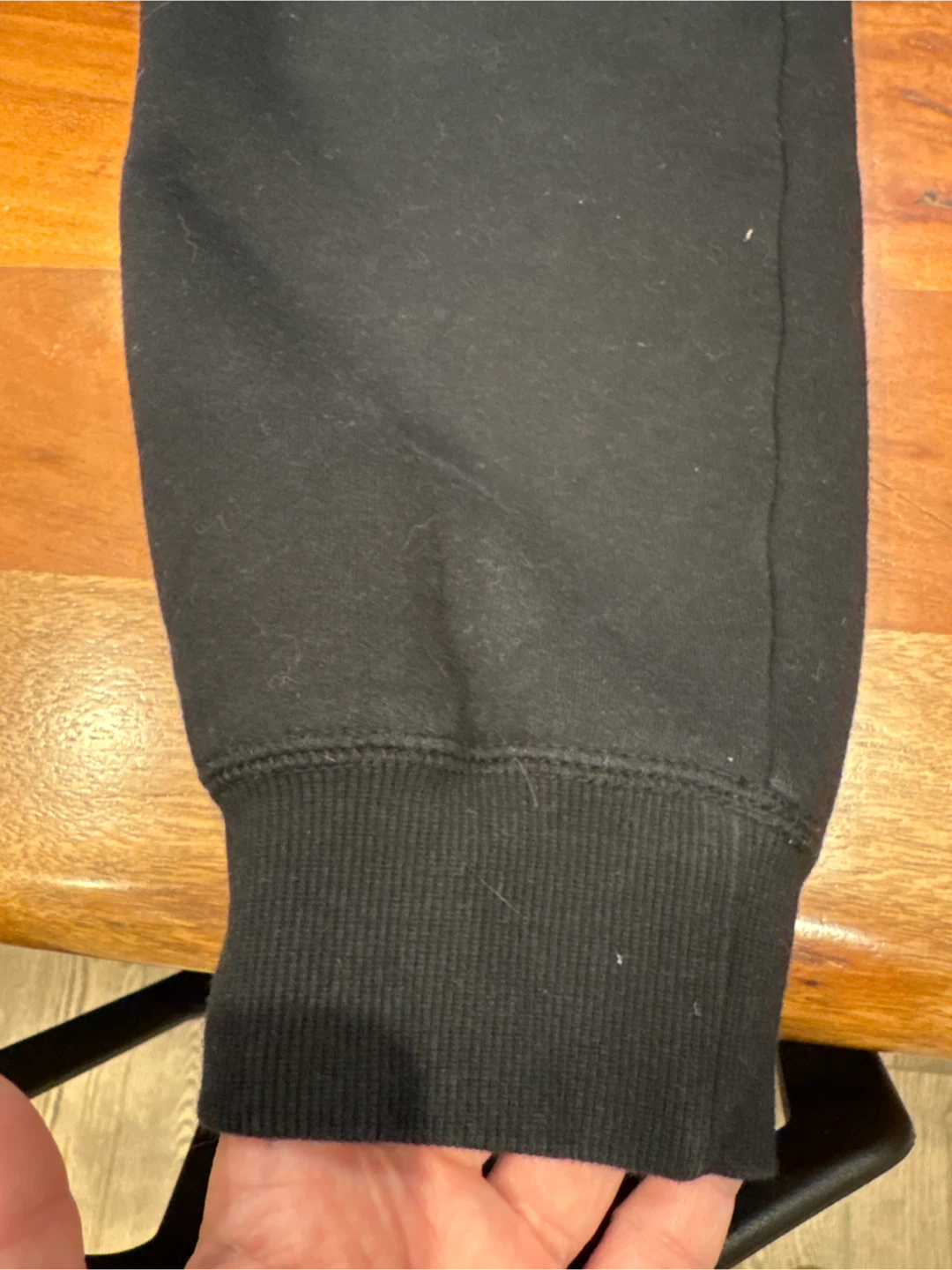Uniqlo Kids Black Fleece Lined Sweatpants - photo 3