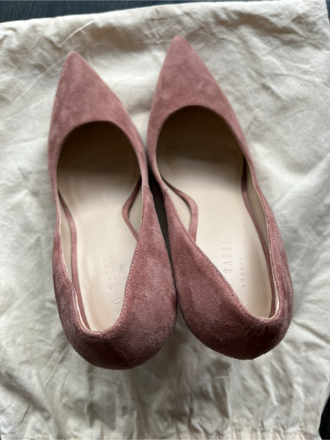 Ted Baker London Pink Suede Heels US 7.5 (EU 38) - photo 2