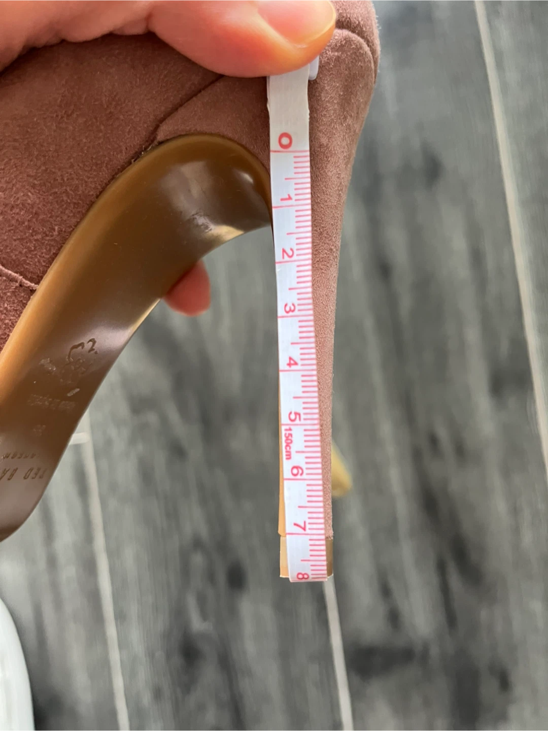 Ted Baker London Pink Suede Heels US 7.5 (EU 38) - photo 5