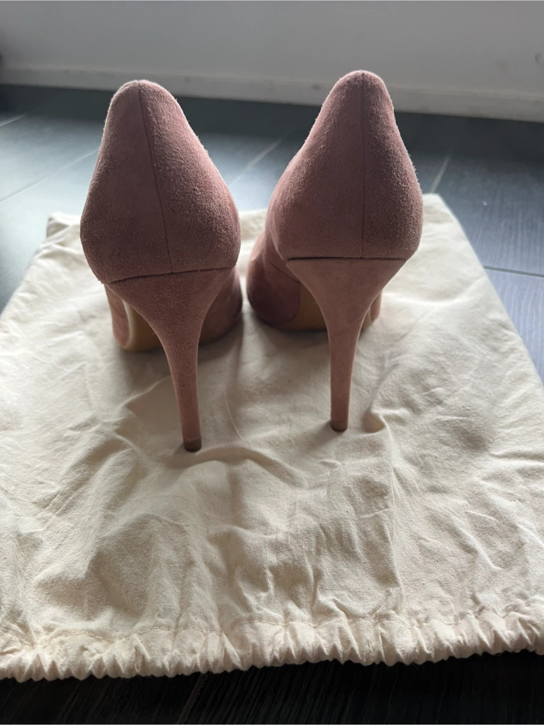 Ted Baker London Pink Suede Heels US 7.5 (EU 38) - photo 3