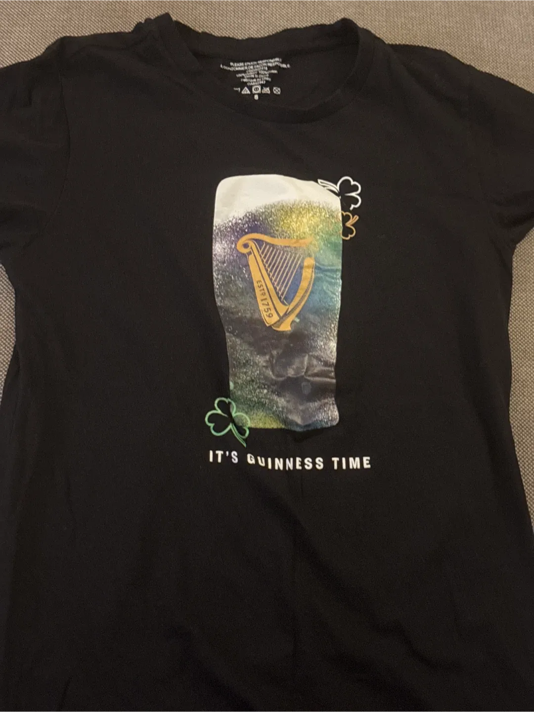 Guinness Black T-Shirt🥕 image indicator(2)