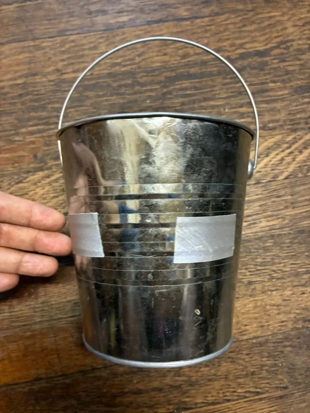 Home Deco Galvanized Metal Bucket