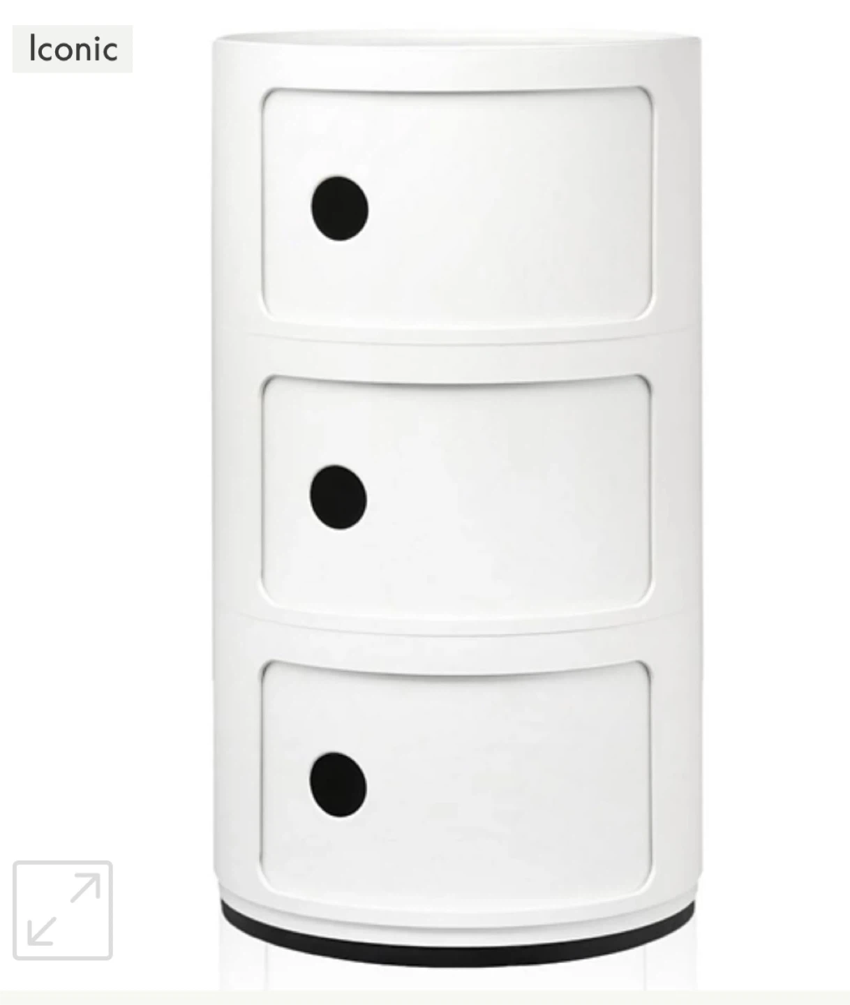 Kartell Componibili 3-Tier Storage