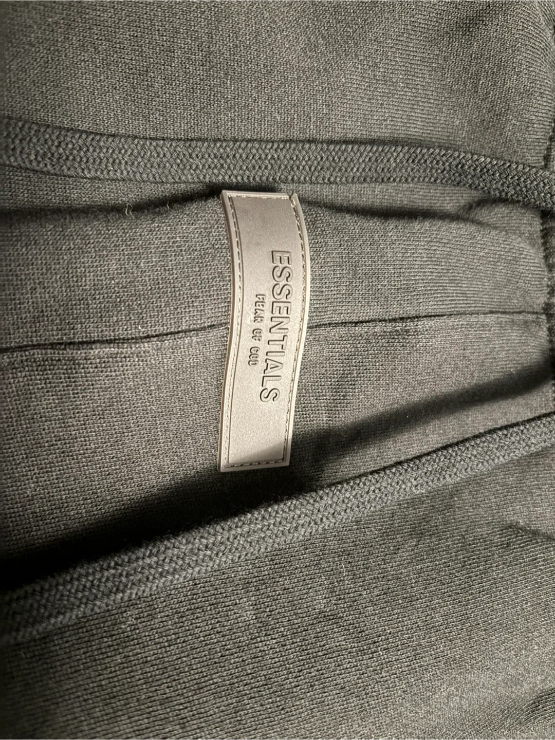 Essentials Fear of God Black Sweatpants - Size S image indicator(3)