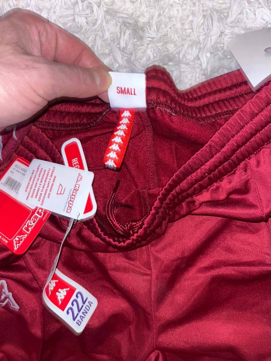 Kappa 222 Banda Rastoria Track Pants - Small - photo 4