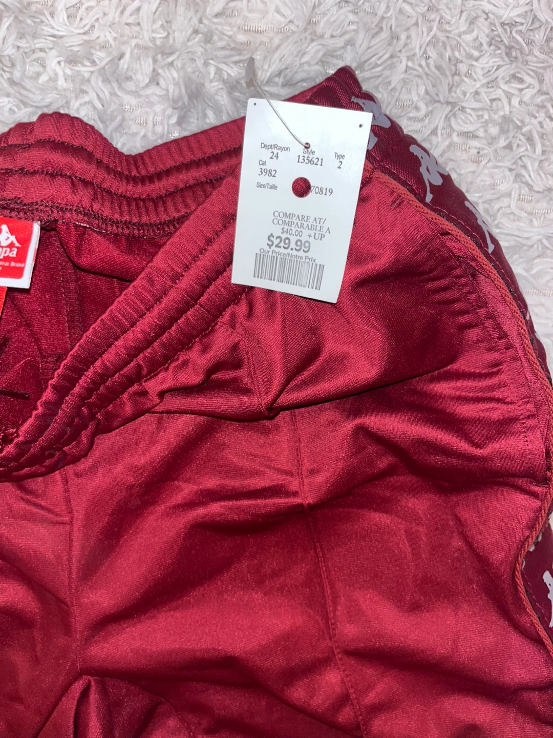 Kappa 222 Banda Rastoria Track Pants - Small - photo 5