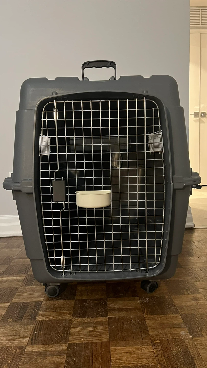 XL IATA Approved Pet Travel Crate with Wheels – 101×73×76 cm - photo 3