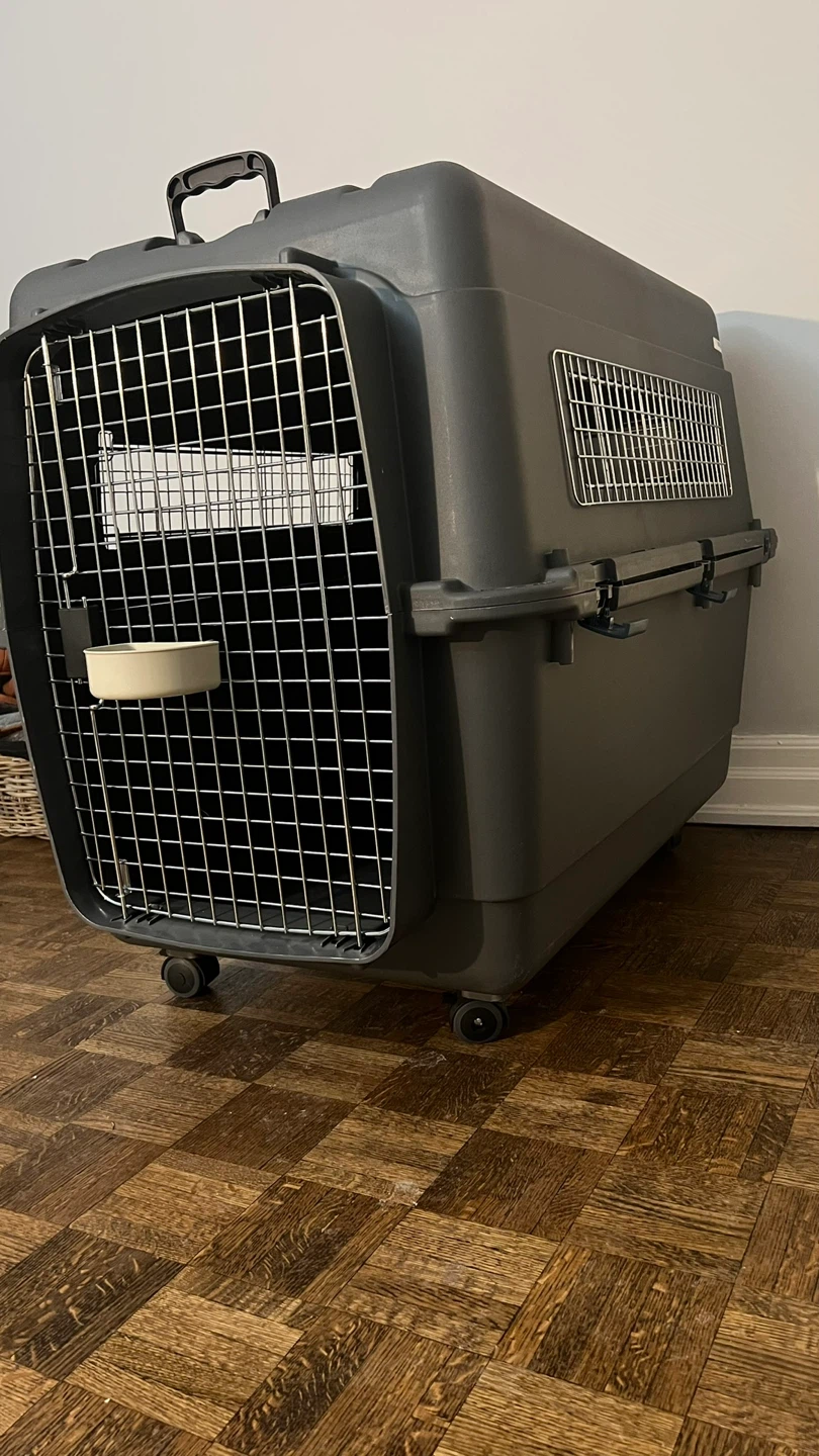 XL IATA Approved Pet Travel Crate with Wheels – 101×73×76 cm - photo 2