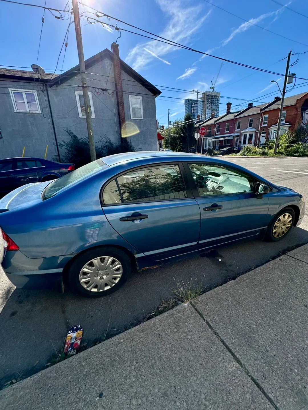 Honda Civic, Blue Sedan image indicator(3)