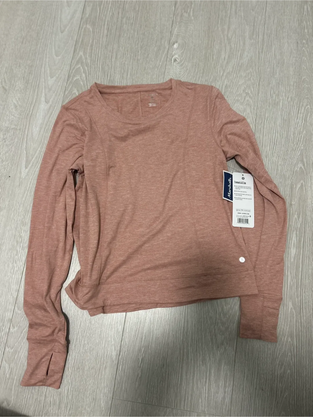 Layer 8 Top - Rose - Size Small thumbnail