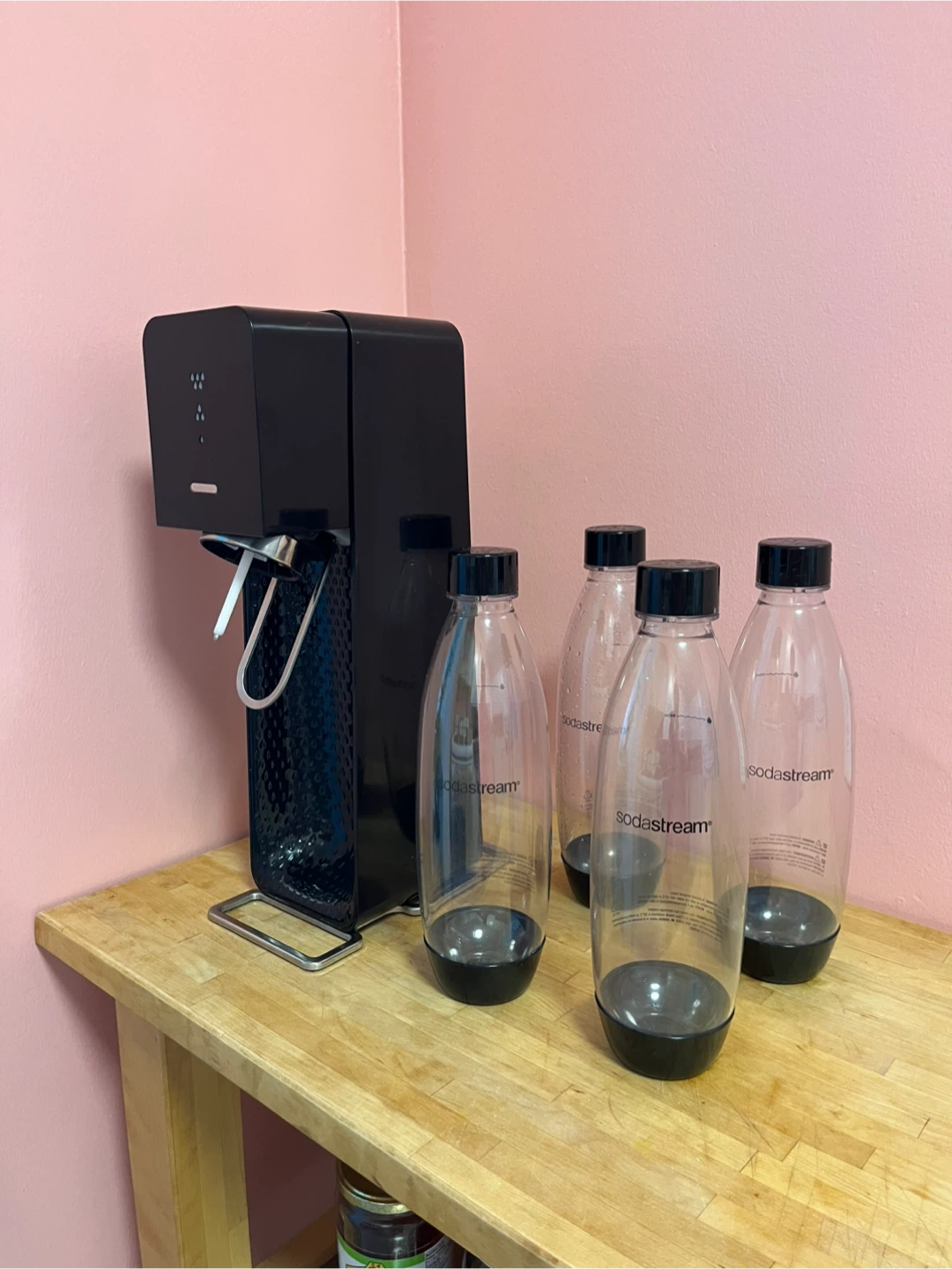 SodaStream + 4 bottles - Black - photo 2