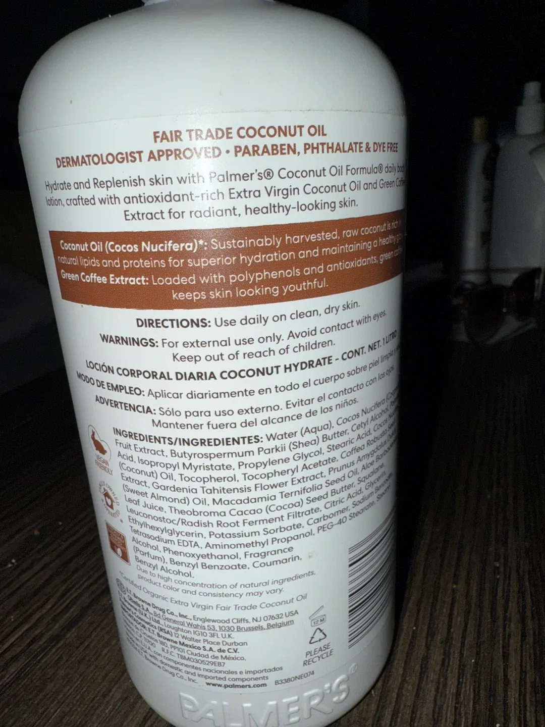 Palmer's Coconut Oil Body Lotion image indicator(2)